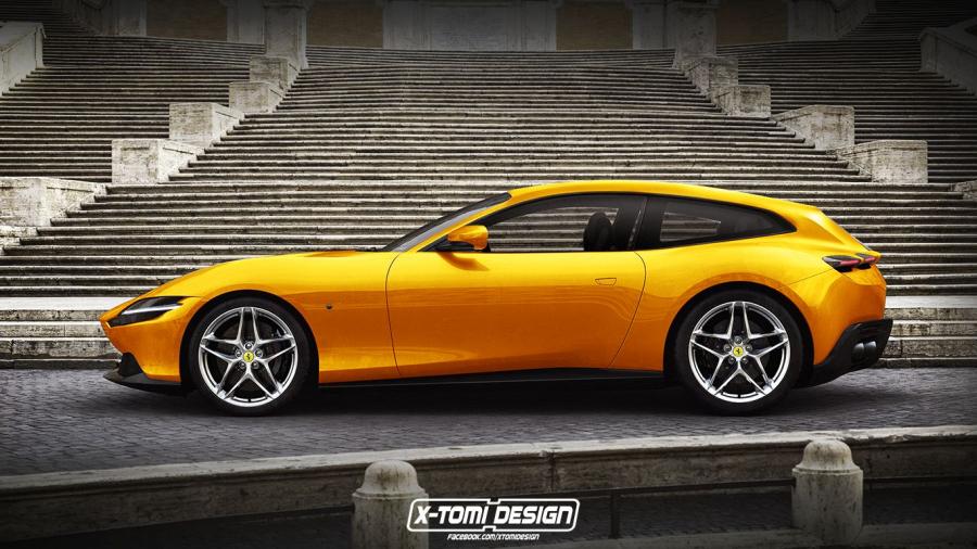  Ferrari Roma ShootingBrake by X-Tomi Design 2019 года  (фото 1 из 1)